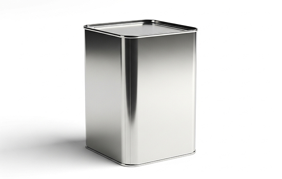 Oil Square Metal Tin 2L